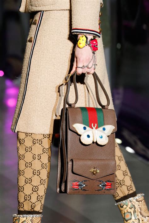 gucci fall winter 2017 handbags|gucci fall 2017 fashion.